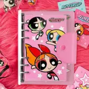 Powerpuff Girls Y2k 6 Ring Diary Planner Scheduler Journal Binder(A6)