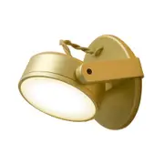 Cody Adjustable Gold Wall Light