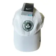 NWT Nike New Charlotte Hat Cap Dri-Fit Swoosh Logo White Adjustable Unisex