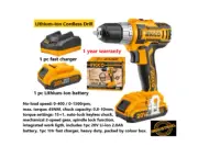 Ingco Lithium-Ion Cordless Drill 20V