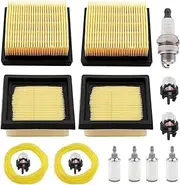 DEMULAX BP42 Air Filter, for Ryobi, Backpack Blower RY08420 RY08420A Replace # 900777005, 30805407, 308054093 with Fuel Lines Fuel Filter Tune Up Kit Air Filter Adjustment Kit