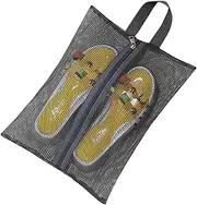 [Generic] Shoe Bags for Travel,Portable Beach Bag | Beach Mesh Shoe Bag for Packing Shoes, Travel Bag for Storage Shoes, Shoes Storage Pouch with Zipper