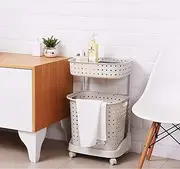 Storage Bathroom Shelves Bathroom Multilayer Washing Machine Storage Toilet Floor Storage Rack Bath Toilet Toilet Shelf (Color : A)