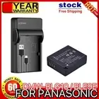 Battery + Led Charger For Panasonic Lumix DC-TZ90 DC-TZ95 DMW-BLE9 E DMW-BLG10 E