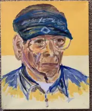Benjamin Gross Listed Artist Original Painting Acrylic On Canvas Signed
