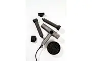 H2D 4-in-1 Ionic Magnetic Hairdryer + Styler Styling Iron - Space Grey