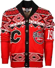 NHL Men's Ugly Cardigan Sweater