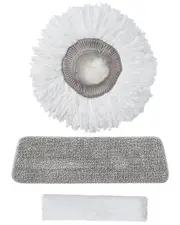 True & Tidy 2Pc Mop Pad Replacement Set