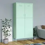 Wardrobe Mint 90x50x180 cm Steel,Cupboards & Wardrobes-336248