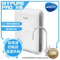 在飛比找PChome商店街優惠-【新品現貨供應】德國 BRITA mypure pro X6