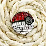 SKY DEATH STAR POKEBALL 星球大戰口袋妖怪琺瑯別針胸針