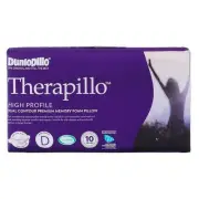 Dunlopillo Therapillo Memory Foam Dual Contour High Profile Pillow