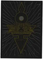 (100) YU-GI-OH Card Deck Protectors King's Key Card Sleeves Black