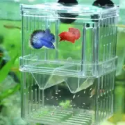 1xFish Breeding Box Shrimp Hatchery Fish Tank Incubator UK Aquarium Tool USN