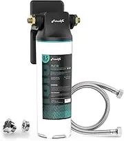 SW10 Under Sink Water Filter System, NSF/ANSI 53 & 42 Certified, Reduces 99.99% Lead, Chlorine, Bad Taste & Odour, Direct Connect Water Filter, 8K Gallons High Capacity, 0.5 Micron, USA Tech