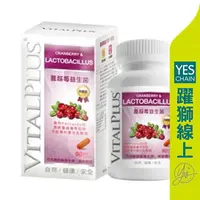 在飛比找樂天市場購物網優惠-【躍獅線上】VITALPLUS 蔓越莓益生菌 90粒