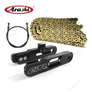 For Honda CBR600RR 2005-2012 2007 Swingarm Extension + Brake Line + Drive Chain