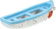 ADOCARN Unique Retro Wooden Sailing Ship Ornament Mediterranean Boat Model Home Decor