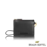 在飛比找PChome24h購物優惠-【BRAUN BUFFEL 德國小金牛】台灣總代理 潘 拉鏈