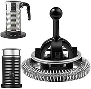 Espres-so Blender Replacement NES-pressos Whisk, Stainless Steel Milk Frother Replacement, Coffee Machine Whisk Frother, Coffee Machine Whisk Spare Parts, Coffee Frothing Whisk Accessories
