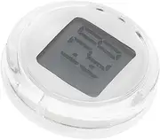 ULTECHNOVO Car Dashboard Clock Car Clocks for Dashboard Small Digital Clock for Digital Clock Pendulum Auto para Small Stick on Clocks Waterproof Speedometer Odometer Car Dash Clock White