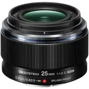 OM System M.Zuiko Digital 25mm f/1.8 II Lens Black
