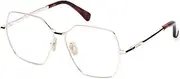 [MaxMara] MM5154 028 Shiny Rose Gold 56/13/140 Women's Frame, 028 Shiny Rose Gold, 56/13/140