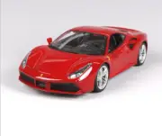 Bburago 1/18 2015 Ferrari F488 GTB Diecast Collection Car model for gifts RED