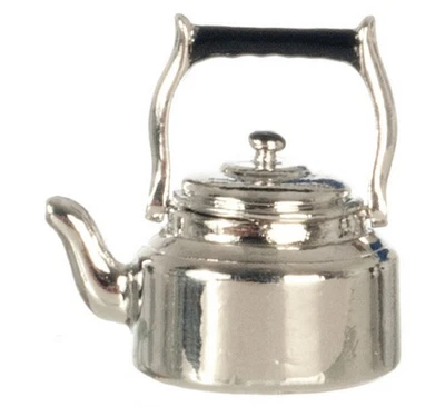 Dollhouse Miniature 1:12 Scale Silver TEA POT #G8197