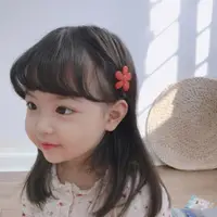 在飛比找ETMall東森購物網優惠-韓國進口可愛花朵側邊夾兒童發飾