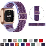 Band Fabric Wristband Strap Nylon For Fitbit Versa / Versa 2 Versa SE Lite