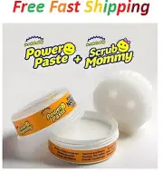 Scrub Daddy PowerPaste All Purpose Cleaning Paste Kit + Scrub Mommy Sponge