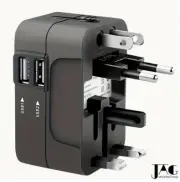 Universal Travel Adapter – All-in-One Worldwide Plug (US/EU/UK/AU), all devices