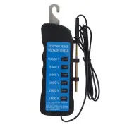 Electric Fence Tester, Electric Fence Voltage Tester 10KV, with 6Pcs Light, Wate