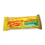Organic Ridiculously Delicious Peanut Butter Bar Original Crunch Bulk Buy 6 x 50g – Fresh, healthy organic delivery | Doorstep Organics