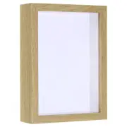 5x7 Shadow Box Frame Wood Dried Flower Photo Frame Photo Frame Natural Color