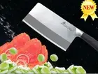 Japanese Steel Big Cleaver Chef Vegetable Knife 7.6 in Chopp Cutlery Cookware