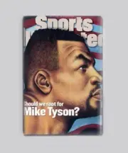 Mike Tyson Should We Root For Sports Illustrated 1995 2"X3" Fridge MAGNET boxing