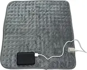 Large Electric Heating Pad, Heated Pad for Back, Neck and Shoulder Heating, Back Relief Heating Pad, 40x40 cm, Fast Heating Electric Heating Pad, for Neck and Shoulders and Back Relief