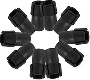 PartyKindom 10pcs Lightweight Trekking Pole Accessories Quick Locking Slip Plug for Hiking Sticks Durable and Weather Resistant for Rainy and Snowy Conditions