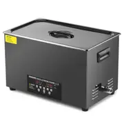 CREWORKS 30L Digital Sonic Cleaner with 1200W Heater Timer Control & Degas Mode