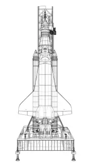[Namly Design] Patent Drawing Poster - Space Shuttle