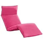 NNEVL Foldable Sunlounger Oxford Fabric Pink