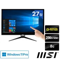 在飛比找momo購物網優惠-【MSI 微星】22型 i3 液晶觸控電腦(PRO 22XT