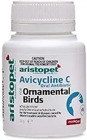 Aristopet AntiBiotic Respiratory for Birds White 50 g (Pack of 1)