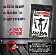 GABA Powder 25kg Pure GAMMA-AMINOBUTYRIC ACID, Stress & Sleep Support, Bulk Item