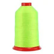 1400 Yards Bonded Nylon Sewing Thread 420D/3 Nylon Upholstery Thread Neon Green