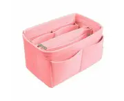 Pink Women Felt Bag Travel Organizer