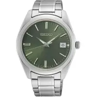 在飛比找PChome24h購物優惠-SEIKO 精工 CS系列簡約大三針時尚男錶/綠/38mm(