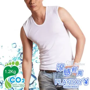 【PLAYBOY】3件組 涼爽透氣羅紋無袖衫-速(寬肩/背心/男內衣)